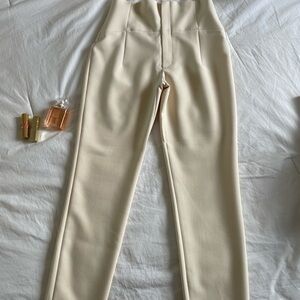 Elegant Cream Zara Pants